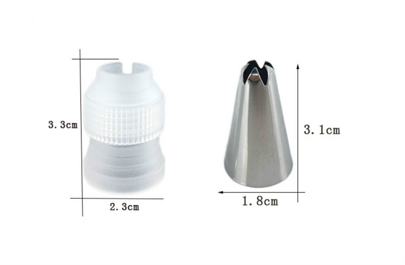 26 db/szett szilikon cukrászzacskó tippek konyhai cukormáz csőkrém Újrafelhasználható cukrászzacskók 24 fúvóka barkácsolás tortadíszítő sütőeszközök