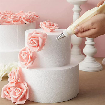 4 бр. Модел на ембрион за торта от пяна Събиране на фалшиви торти Многофункционални манекени за торти Модели за торти за многократна употреба Аксесоар за парти за декорация на торти