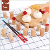 1 db fából készült rajzfilm állatforma étel sütéshez Torta Zsemle Gőzölt kenyér díszítő eszközök Konyhai kiegészítők