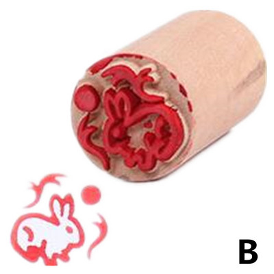 1 db fából készült rajzfilm állatforma étel sütéshez Torta Zsemle Gőzölt kenyér díszítő eszközök Konyhai kiegészítők