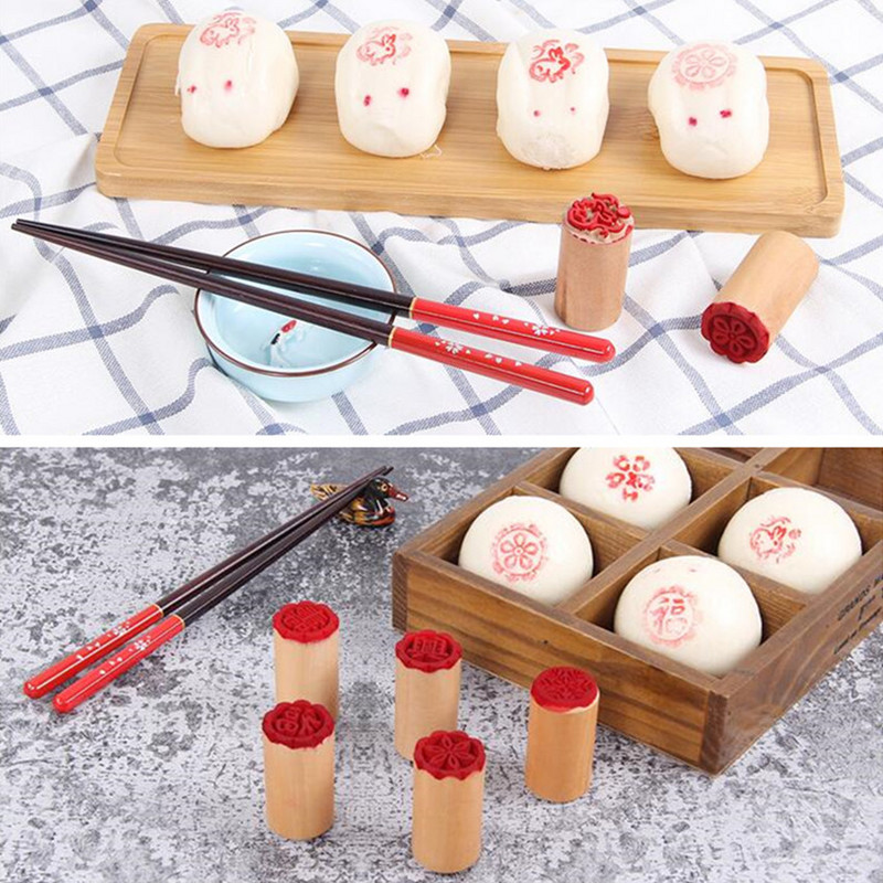 1 db fából készült rajzfilm állatforma étel sütéshez Torta Zsemle Gőzölt kenyér díszítő eszközök Konyhai kiegészítők