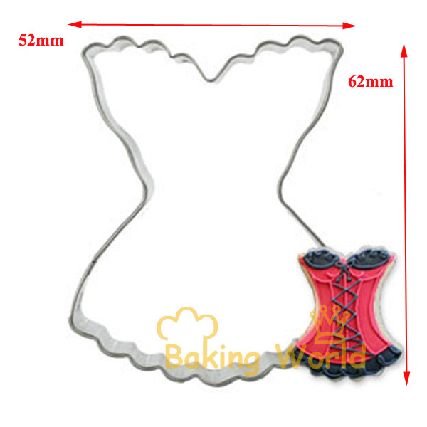 Madingi batai metaliniai sausainių formelių rinkinys Sijono biskvito forma Lūpdažio duonos formelė fondant torto dekoravimo konditerijos priemonė keksiukų dekoravimas