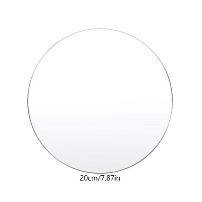 4/6/8/10 colių apvalūs akriliniai tortų diskai. Daugkartinio naudojimo akrilo tortų lentos Disko pagrindas tortams apipjaustyti dekoravimo reikmenys