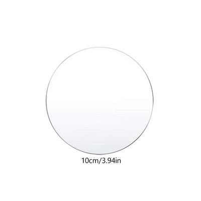 4/6/8/10 colių apvalūs akriliniai tortų diskai. Daugkartinio naudojimo akrilo tortų lentos Disko pagrindas tortams apipjaustyti dekoravimo reikmenys