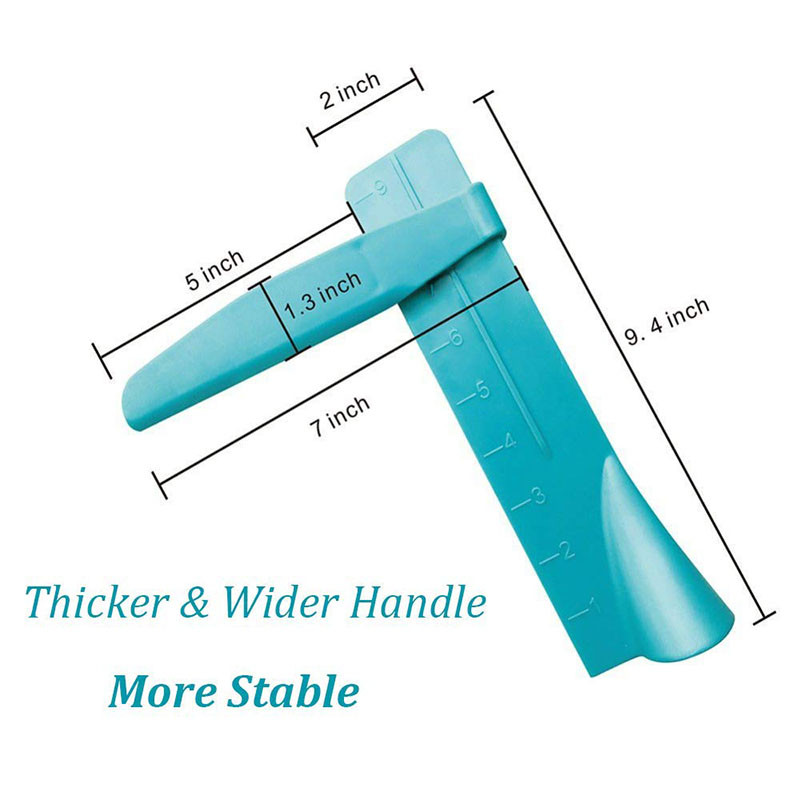 Reguliuojamas torto grandiklis Sklandesnis Fondant Menteles Torto krašto lygesnis kreminis torto dekoravimo įrankiai „Pasidaryk pats“ virtuvės kepimo įrankis