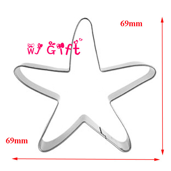 1vnt jūros žvaigždžių sausainių formelė kriauklės formos torto įrankiai fondantas cukraus gaminimo formos metalinis sausainių antspaudas jūros arklio pjaustyklė duonos forma