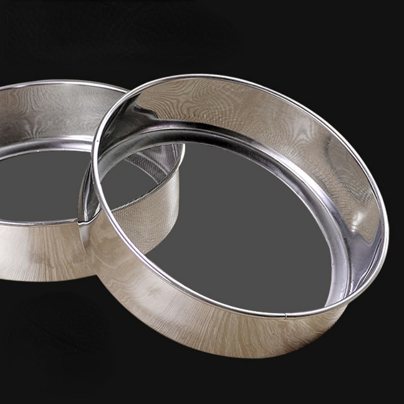 Virtuves instrumenti piederumi gatavošana Siets miltiem Tējas makaronu sietiņš tamis milti Tīkls Rīsu konditorejas piederumi nerūsējošā tērauda sieta