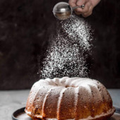 Štapić za prašinu za šećer, brašno u prahu Matcha začin posip vrhnje šećer filtar polukrug cjedilo za čaj sito za prašinu