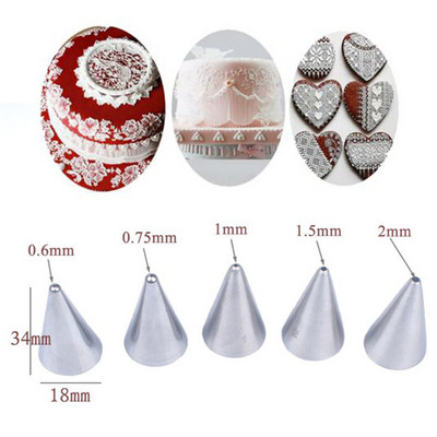 2-13db Orosz tulipán jegesedés csövek fúvókák rozsdamentes acél virágkrém tészta hegyek fúvókák zacskó Cupcake torta díszítő eszközök