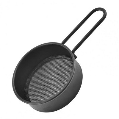 Smalkas sieta miltu siets ar roktura pastiprinātu rāmi, apaļš cepšanas siets nerūsējošā tērauda pulvera miltu drenāžas virtuves rīks