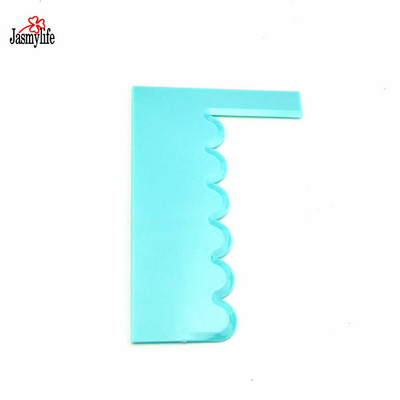 Modeliavimo glotnesnis poliravimo įrankis Tortų gremžtuko peiliukas tešlos mentelės tešlos glazūros šukų rinkinys Kepimo įrankiai pyragams „pasidaryk pats“ formos kepimui