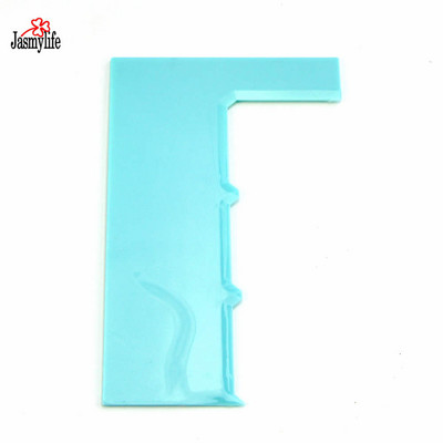 Modeliavimo glotnesnis poliravimo įrankis Tortų gremžtuko peiliukas tešlos mentelės tešlos glazūros šukų rinkinys Kepimo įrankiai pyragams „pasidaryk pats“ formos kepimui