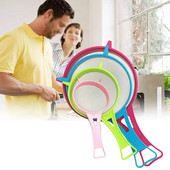 4Gb Mini mazs plastmasas sieta sietiņš Pārtikas siets Virtuves grozs Virtuves rīki Virtuves piederumi Virtuves gatavošanas rīki Pārnēsājami