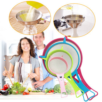 4 τμχ Μίνι Μικρό Πλαστικό Διχτυωτό Σούπα Σούπα Σίτα Τροφίμων Καλάθι Κουζίνας Εργαλεία Κουζίνας Κουζινικά Σκεύη Κουζίνα Εργαλεία Μαγειρικής Φορητά