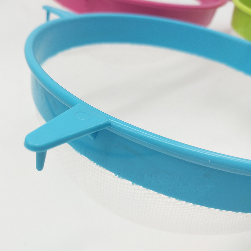 4Gb Mini mazs plastmasas sieta sietiņš Pārtikas siets Virtuves grozs Virtuves rīki Virtuves piederumi Virtuves gatavošanas rīki Pārnēsājami