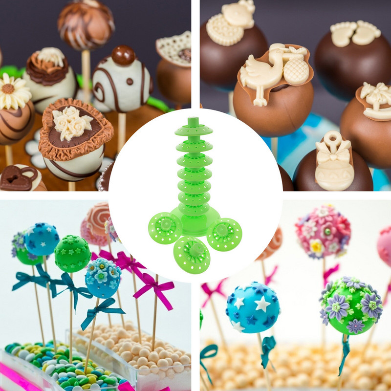 Konfekšu galda displeja bumbiņu statīvs, kurā tiek parādīts piegādes virtuļu statīvs, konfektes Daudzslāņu turētājs papīra krūzes galda virsma