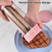 Miltu sieta glāze pārtikas kvalitātes rokas miltu sietiņš, manuāls vāka dizains sieta pulvera cepšanas rīks pusautomātiskais miltu siets