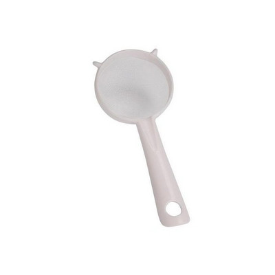 Daugkartinio naudojimo plastikinis tinklelis virtuvės rankinis neslystantis nuo nuplikimo arbatos lapų sietelis Miltų sietelis kiaurasamtis Virtuvės priedai