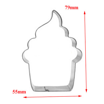 1 vnt paplūdimio Vaisių kokoso medžio sausainių pjaustyklė Ledų fondant torto formelės kepimo įrankis metalinis sausainių drožtuvas saldainių konditerijos įrankiai