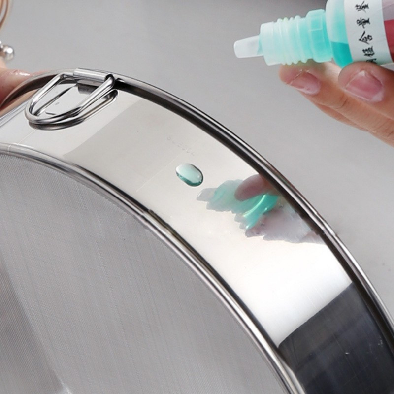 304 nerūdijančio plieno miltų sietelis 60 tinklelio sutirštinto sezamo kepimo įrankiai, kuriuose laikomi itin smulkūs miltai Sijoti virtuvės reikmenys