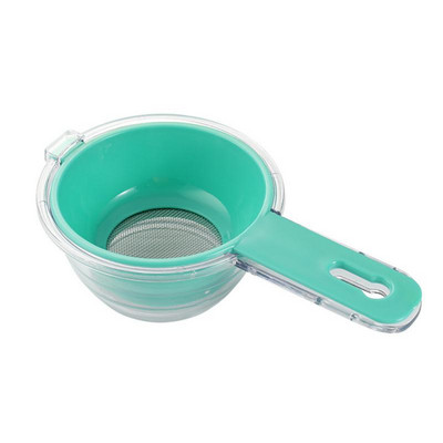 Miltų sijotuvas kepimo tinklelis Sifter Buitinis rankinis cukraus miltelių sijotuvas matavimo filtras arbatos sijotuvas kepimo įrankis