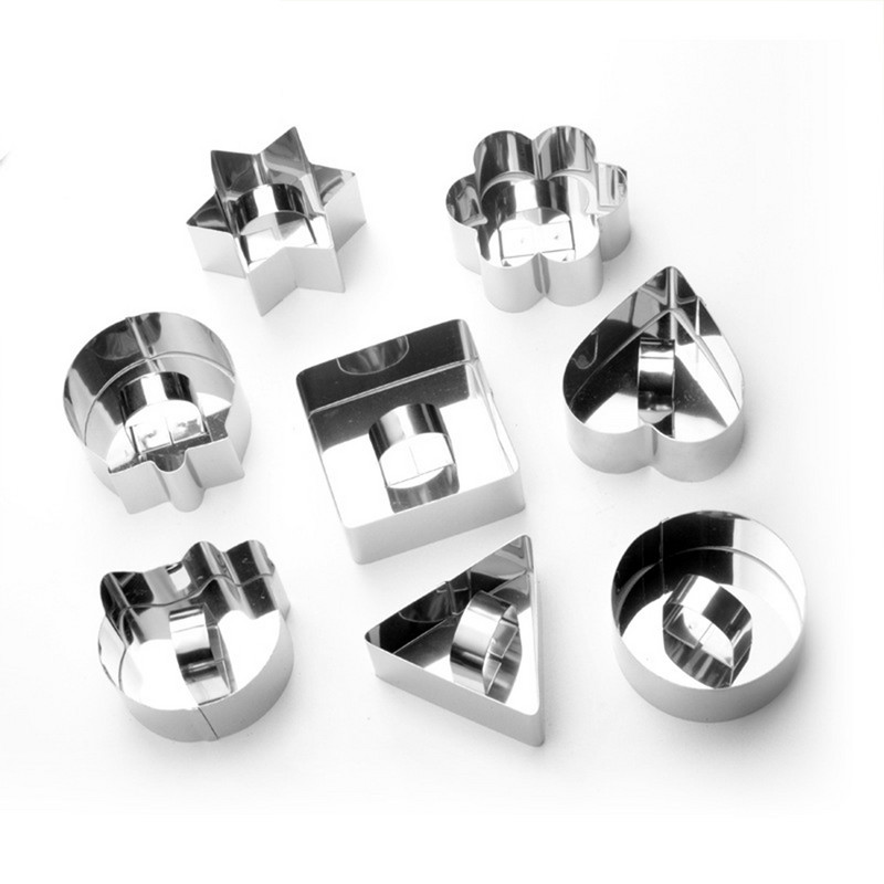 Inel de prăjitură din oțel inoxidabil pentru mousse pentru prăjituri Instrument pentru sushi Onigiri cu placă de împingere Formă antiaderență cu bile de orez Instrument pentru prăjituri pentru sushi