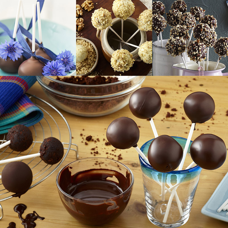 100 vnt. 8/10/15/20 cm balto popieriaus kieto šerdies ledinukų lazdelės šokoladiniams saldainių lazdelės Cake Pop lazdelės "pasidaryk pats" kepimo reikmenys