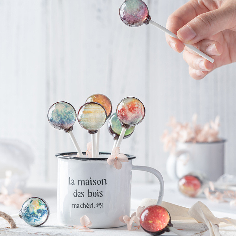 100 vnt. 8/10/15/20 cm balto popieriaus kieto šerdies ledinukų lazdelės šokoladiniams saldainių lazdelės Cake Pop lazdelės "pasidaryk pats" kepimo reikmenys