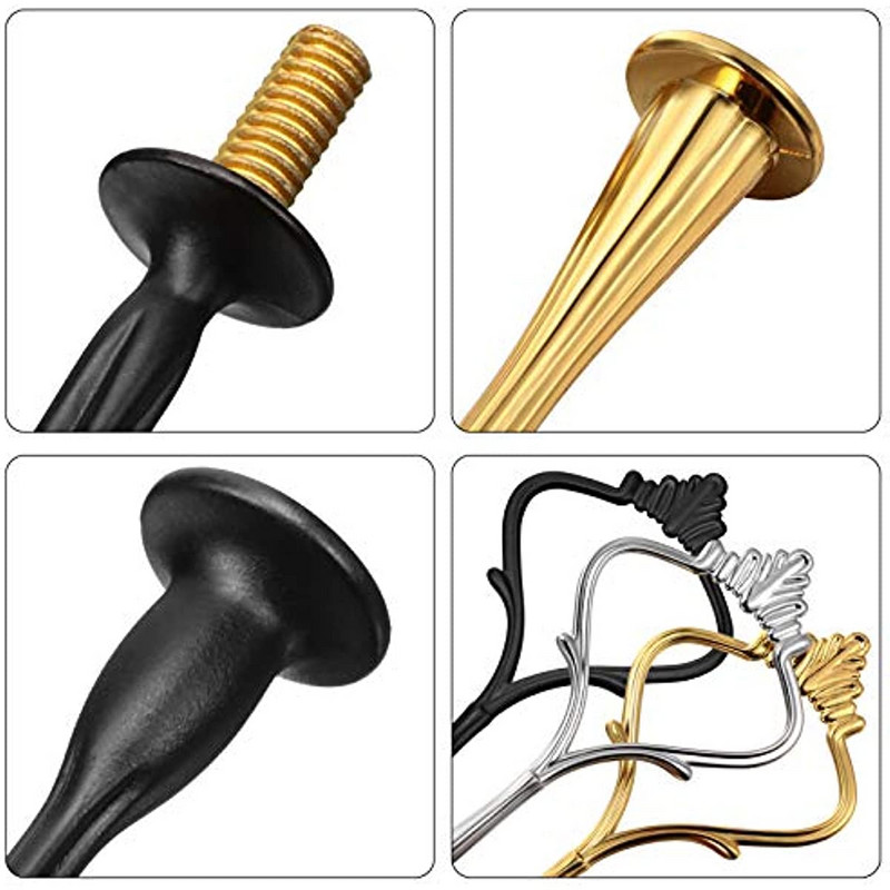 1 rinkinio torto lėkščių stovai, daugialypiai 2/3 pakopų lėkštės rankenos tvirtinimo aparatūros strypo įrankis torto lėkštės stovas Vestuvių gimtadienio tortų stovas