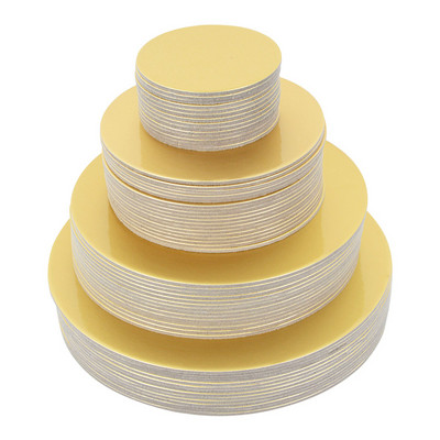 Arany kerek tortatábla kör kartonlap átmérője 10,16,22,26 cm. Tökéletes tortadíszítéshez Cupcake desszerttálca Tortaeszközök
