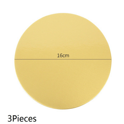 Auksinė apvali torto lenta apskrito kartono pagrindo skersmuo 10,16,22,26 cm Puikiai tinka tortams dekoruoti keksiukų desertų padėkliukus.