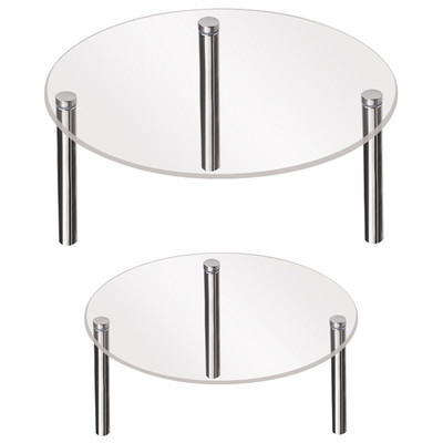 2 gab. kūku deserta turētāja displeja statīvs, caurspīdīgs cupcake, akrila kapacilos par figūru