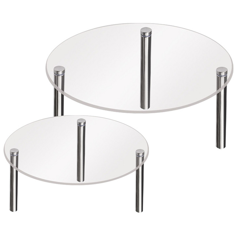 2 gab. kūku deserta turētāja displeja statīvs, caurspīdīgs cupcake, akrila kapacilos par figūru