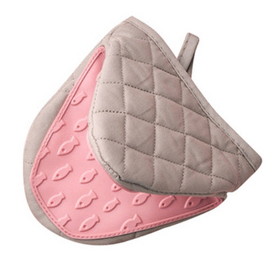 1vnt Silikoninis nuo nuplikimo orkaitės pirštinės pirštinės puodų laikiklis virtuvės silikoninės pirštinės padėklas indų dubens laikiklis krosnelė Handschoen rankų spaustukas