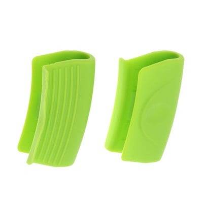 Silikoninis karštos rankenos laikiklis Karščiui atsparus puodų laikiklis indų rankena Ketaus keptuvės Rankenėlės Rankenos dangteliai Virtuvės prietaisai