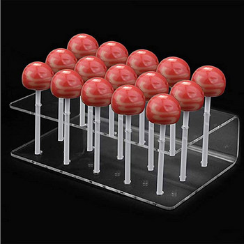 Βάση προβολής Lollipop με 15 τρύπες Διακόσμηση γάμου Σταντ για τούρτα Pop Stand Lolly Display Stand Διακόσμηση για πάρτι Σταντ για τούρτα