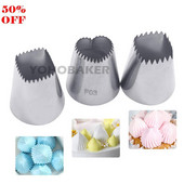 1GB Kvadrātveida kūkas dizaina krēma uzgaļi Konditorejas sprauslas Konditorejas glazūras cauruļvadu sprauslas Bico De Confeitar Fondant kūkas dekorēšanas rīki