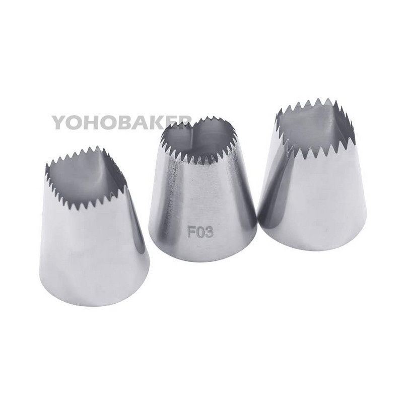 1GB Kvadrātveida kūkas dizaina krēma uzgaļi Konditorejas sprauslas Konditorejas glazūras cauruļvadu sprauslas Bico De Confeitar Fondant kūkas dekorēšanas rīki