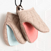 Vieno gabalo silikoninis nuo nuplikimo orkaitės pirštinės pirštinės, pirštinės virtuvės silikoninės pirštinės padėklas indų dubens laikiklis kepimui izoliacija rankinis spaustukas