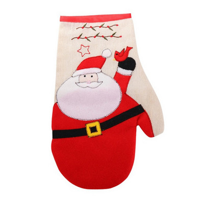 1vnt mielas animacinis filmas kačių letenėlės orkaitės pirštinės ilgos medvilnės kepimo izoliacija mikrobangų krosnelėje atspari karščiui neslystančios pirštinės Gyvūnų dizainas