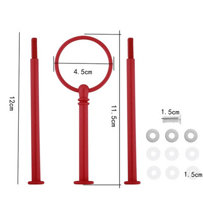 Naujas metalinis stovas „pasidaryk pats“ trijų sluoksnių vaisių lėkštės rėmo stovas užkandžių stovas dervos liejimo meno reikmenims