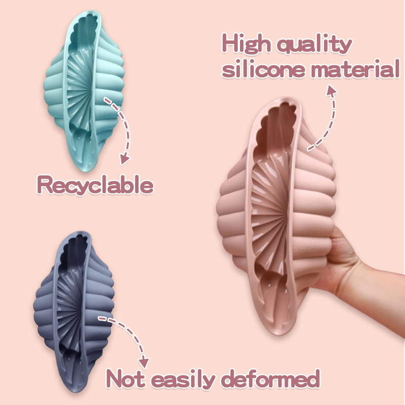 Silikoninės „Charlotte“ pyrago formelės, daugkartinio naudojimo formelės su gofruotomis pyrago formomis Nelipnios apvalios formelės, skirtos trapiam sūrio pyragui ir pyrago pyragui