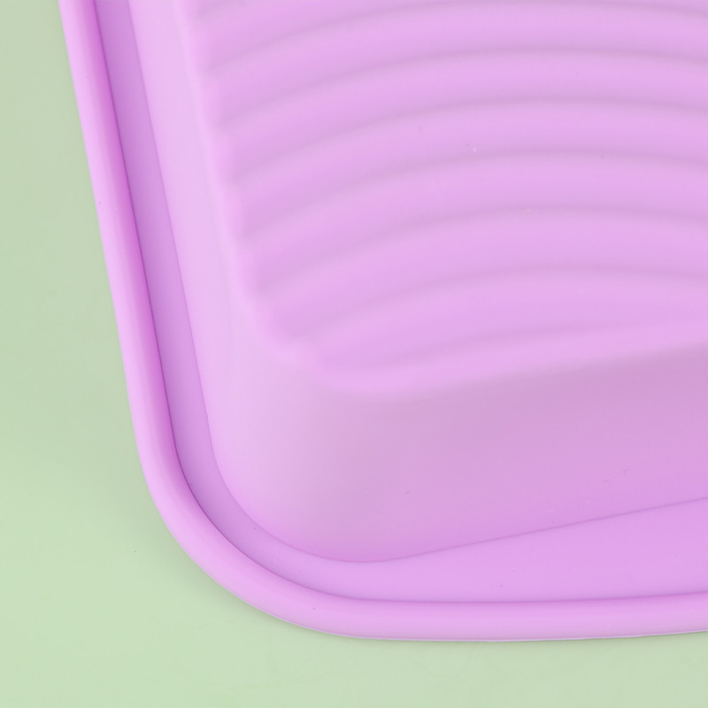 1 vnt Nelipnios kvadratinės silikoninės formos pyrago formos kepimo įrankiai, pyragų karščiui atsparios duonos formelės