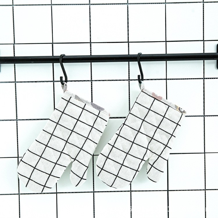 2gab Marmora apdruka Virtuves cepeškrāsns cimdu cimdu spilventiņš Plaids Mikroviļņu krāsns pretkarstuma izolācijas paklājiņš Cepšanas gatavošanas rīki Piederumi Dekors