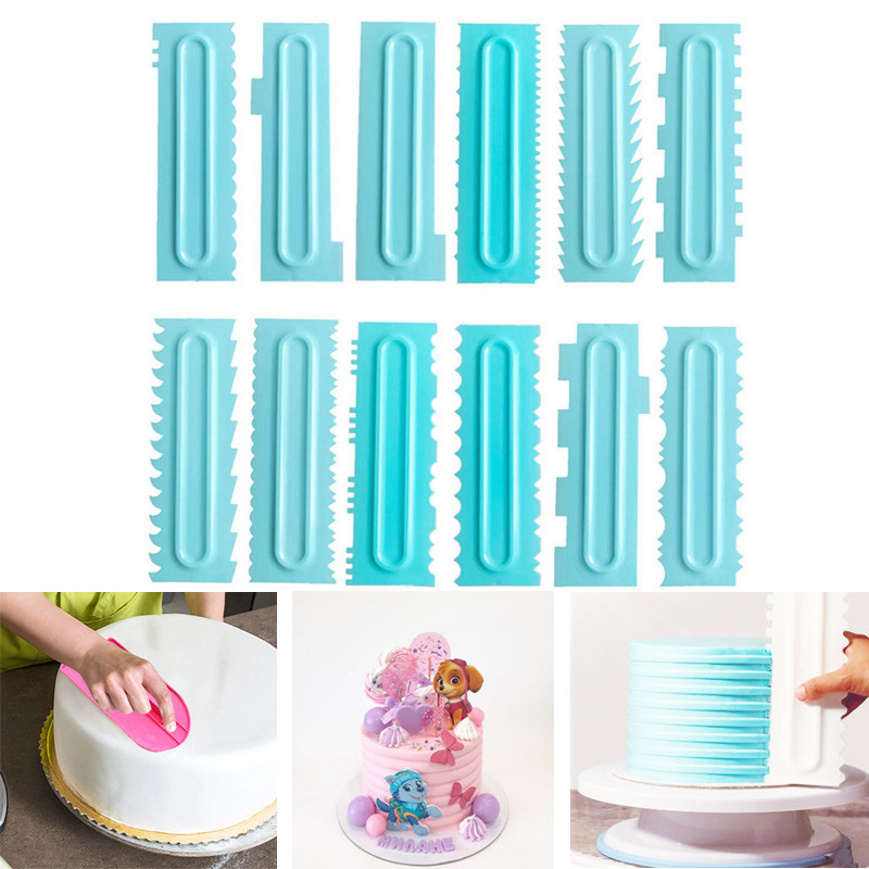 Kūkas ķemmes skrāpis Krēms saplacinātājs Kūkas špakteļlāpstiņa Mīklas sviesta konditorejas griezēji Krēmskrāpis Cepšanas piederumi