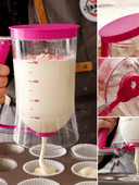 Specialus tešlos separatorius keksiukams Tešlos piltuvas dozatoriui Kepiniai Tešlos įrankiai Virtuvės prietaisai для кухни полезные вещи