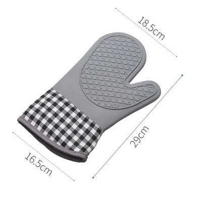 1gb Cepeškrāsns silikona cimdi Pretpiedeguma cimdi Cute cepeškrāsns dūraiņi karstumizturīgi cimdi Mikroviļņu krāsns Cepšanas rīki Virtuves trauki