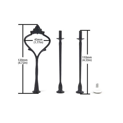 3 pakāpju kroņa formas augļu kūku šķīvju plaukta statīvs, sakausējums, rokturis, konfektes, augļi, kūkas, deserti, kāzu ballīte dzimšanas diena