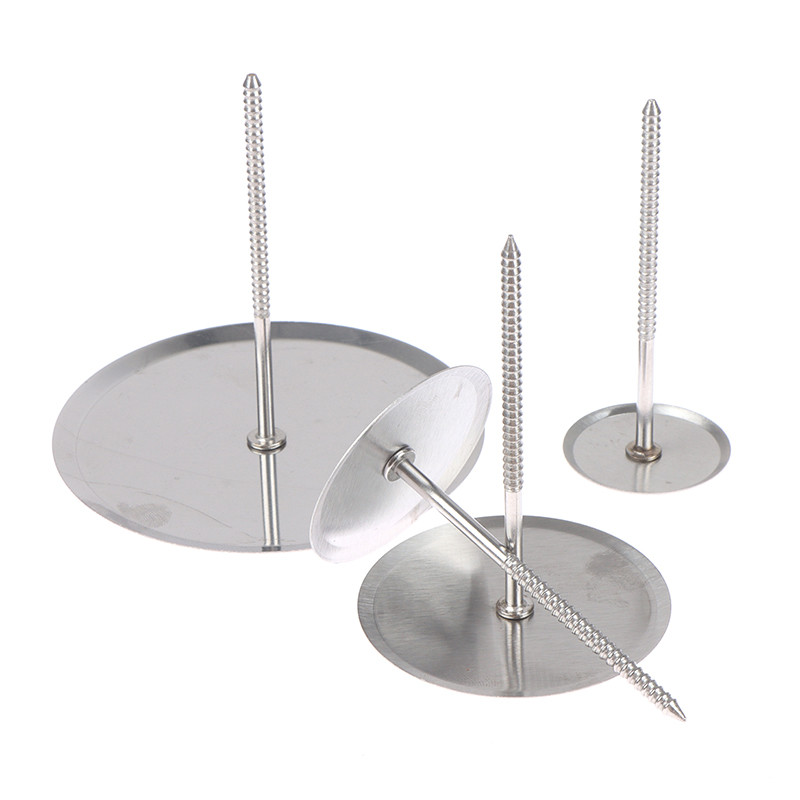 Rozsdamentes acél cső Köröm Torta Sütés Csőtartó állványok Eszközök Torta Virág Körmök Alsó tálca Díszítés Barkács tészta Konyhai eszközök