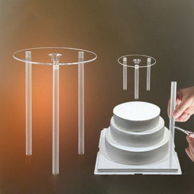 Πολυστρωματική βάση για κέικ Στήριγμα κρεμαστό χαλάκι στρογγυλό πλαίσιο Διαχωριστικό βάσης για επιδόρπιο Σχάρα στοίβαξης Εργαλεία ψησίματος